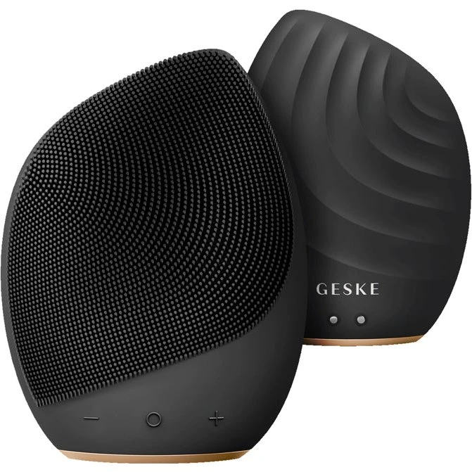 GESKE Brosse Visage Sonic 5en1 Noir et Or