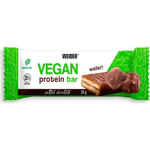 Weider Vegan Protein Wafer Bar Chocolat Salé 12Ud