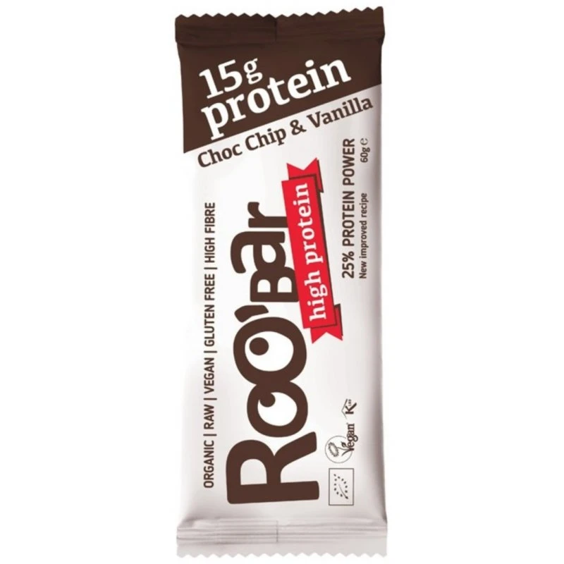 ROO'BAR Choco Chip & Vanille - 60g