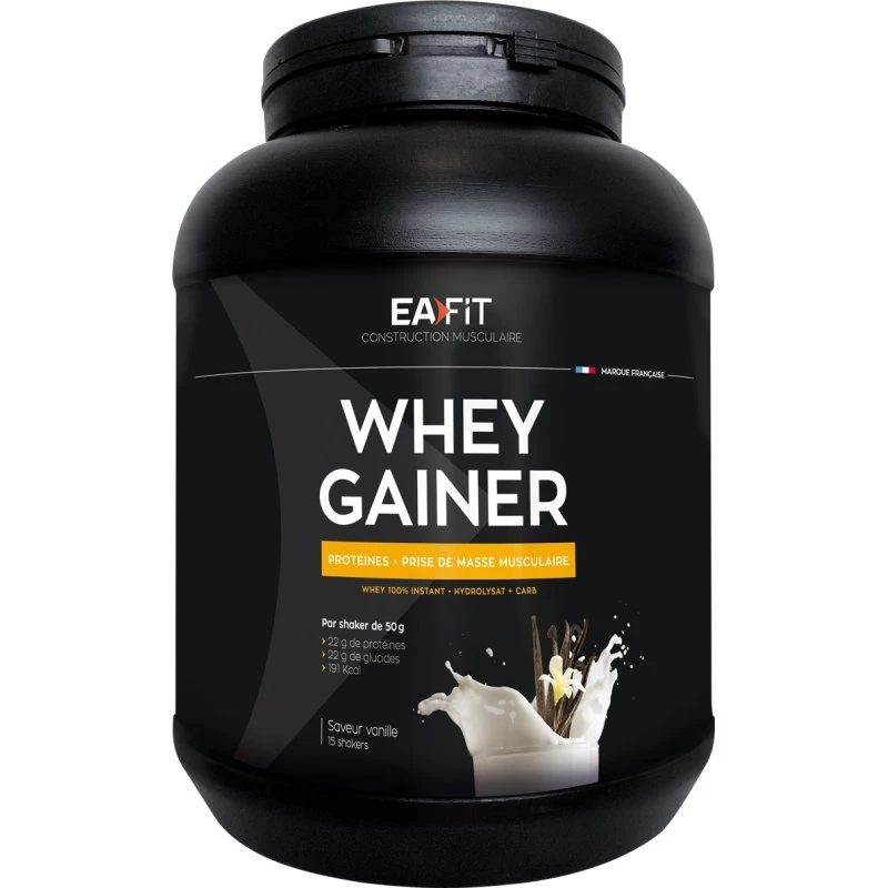 Eafit Whey Gainer Vanille 750g