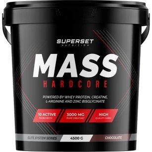 Superset Nutrition Mass Hardcore 2,25kg Chocolat
