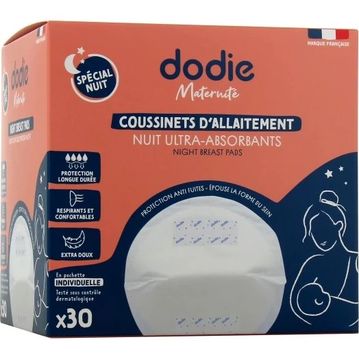 Dodie Coussinets d'allaitement nuit x30