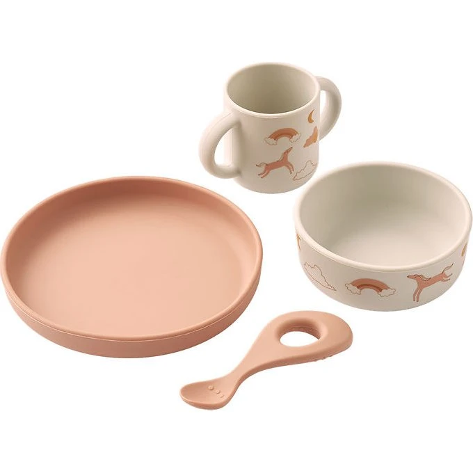 Liewood Vivi Set Vaisselle Silicone Licorne