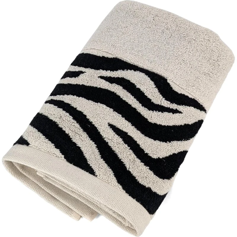 ZEBRA Serviette de toilette 100% coton 50x100cm beige