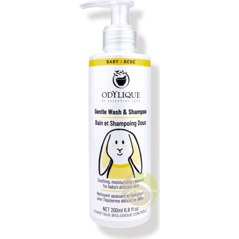 Odylique Bain et Shampoing Doux Bébé 200ml