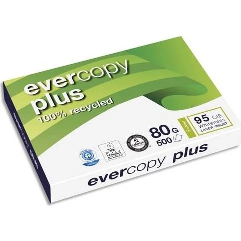 Clairfontaine Evercopy A3 80g Blanc 100% Recyclé