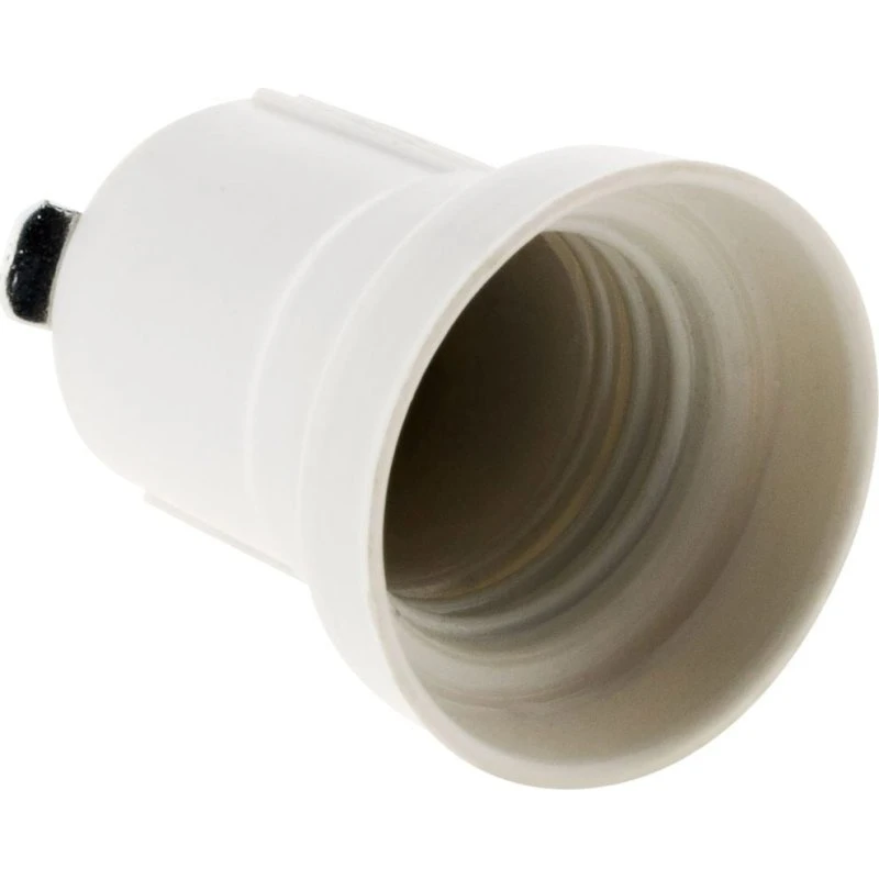 Zenitech Douille E27 Résine Équerre Blanc