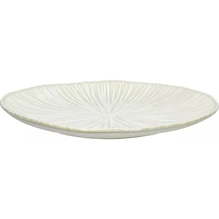 Mysa Assiette Plate Blanc Porcelaine 26cm (X6)