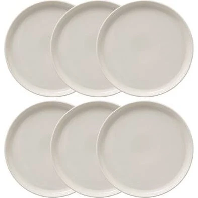 J-Line by Jolipa Assiettes Plates Nora 27cm Blanc