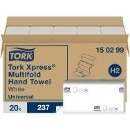 Tork Xpress® Essuie-mains 2 plis blanc 20 x 237 feuilles