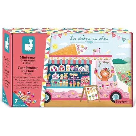 Janod Kit Créatif Mini-Canes Gourmandises - 3 tableaux