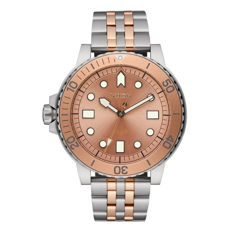 Nixon Stinger 44 Silver 44mm - Mouvement Solaire