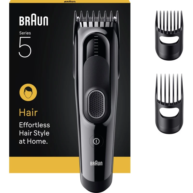 BRAUN HC5530 Tondeuse Cheveux 17 Longueurs Noir