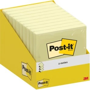 3M Post-it Z-Notes jaunes 76 x 76 mm (100 feuilles)