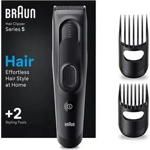 Braun HC5330 Tondeuse Cheveux Homme Noir