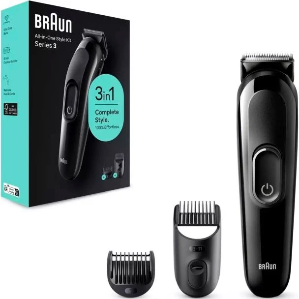 Braun SK2400 Tondeuse Tout-en-Un 3-en-1