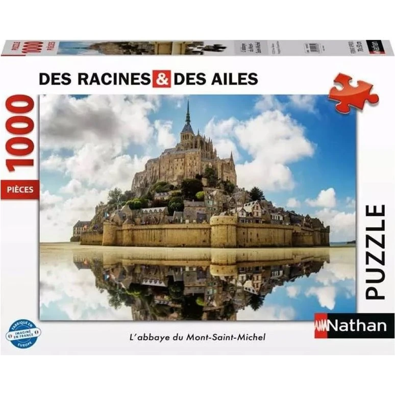 Nathan L'abbaye du Mont Saint-Michel 1000 pièces