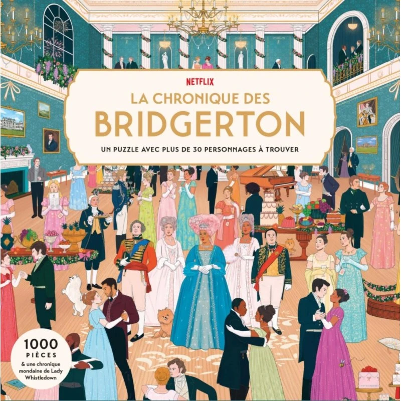 Puzzle Netflix La Chronique des Bridgerton 1000 pièces