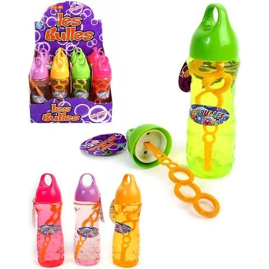 Bulle de savon 250 ml 18 cm 4 couleurs