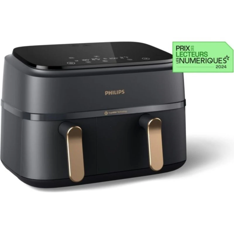 Philips Airfryer Series 3000 NA352/00 9L Double Bac Noir/Doré