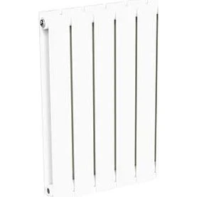 NYTIA Radiateur Horizontal Double Blanc 60x45 cm