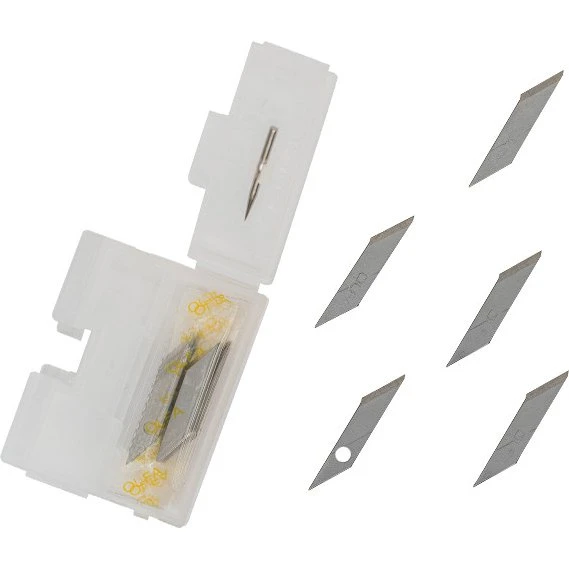 Olfa KB-5 - Lot de 30 lames + aiguille pour scalpel AK-5