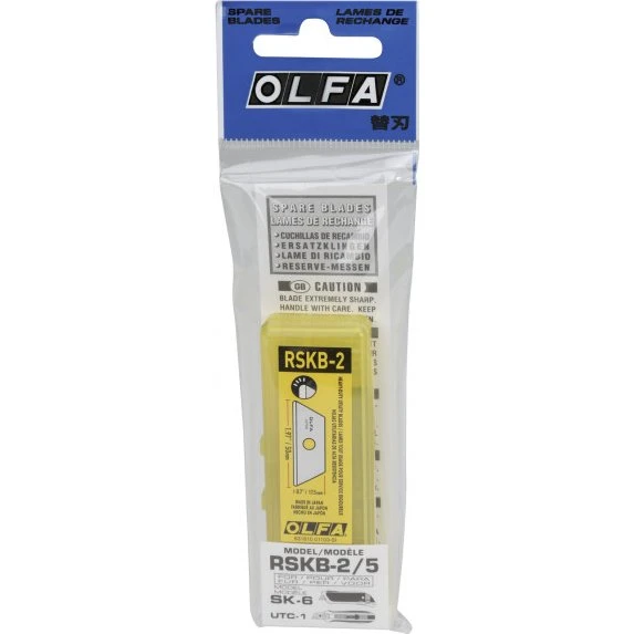 OLFA RSKB - Lames de rechange 17,5 mm (Lot de 5)