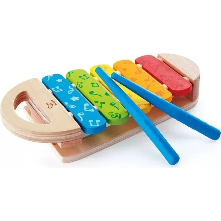 Hape Xylophone Arc-en-Ciel en Bois pour Enfants
