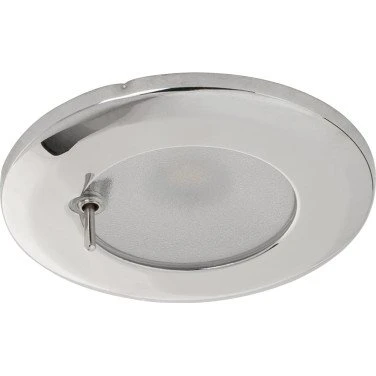Quick SELENE Plafonnier LED Inox Poli/Brossé