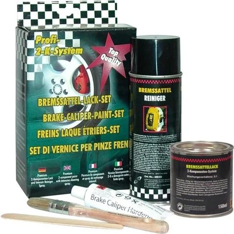 Motip - Série de peinture rouge pour étriers de frein