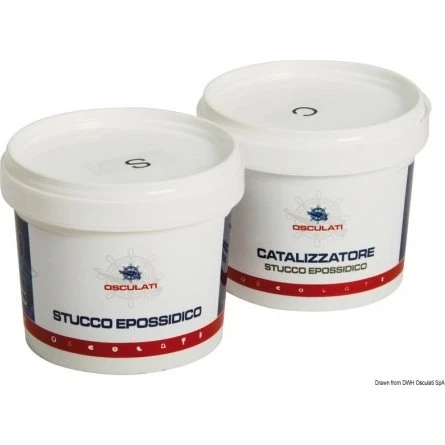 Osculati Mastic Époxy Bicomposant 800 g
