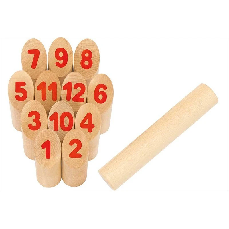 Goki Number Kubb en bois