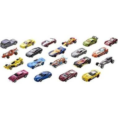 Hot Wheels Core 20 Voitures Moulées Sous Pression