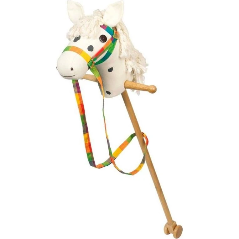 Goki Cheval blanc à bâton 95 cm