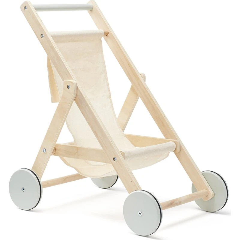 Kid's Concept Poussette en bois pour poupée