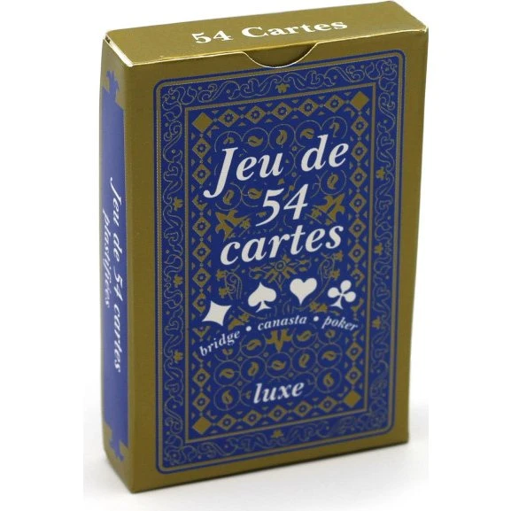 Kim Play - Jeu de 54 Cartes Luxe