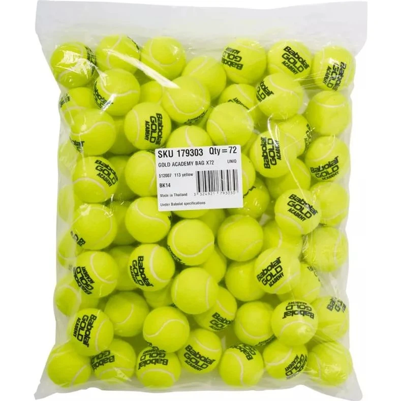 Babolat Gold Academy X - 72 Balles Tennis Sans Pression