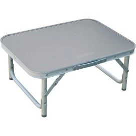 Santé Table de camping 60 x 45 cm gris argenté