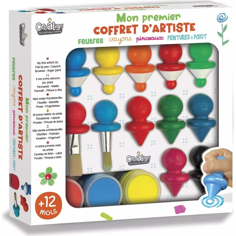 Créalign' Mon Premier Coffret d'artiste