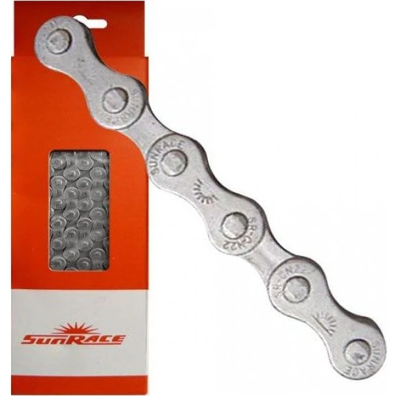 Sunrace CNS10 1/2x1/8 112 maillons Gris
