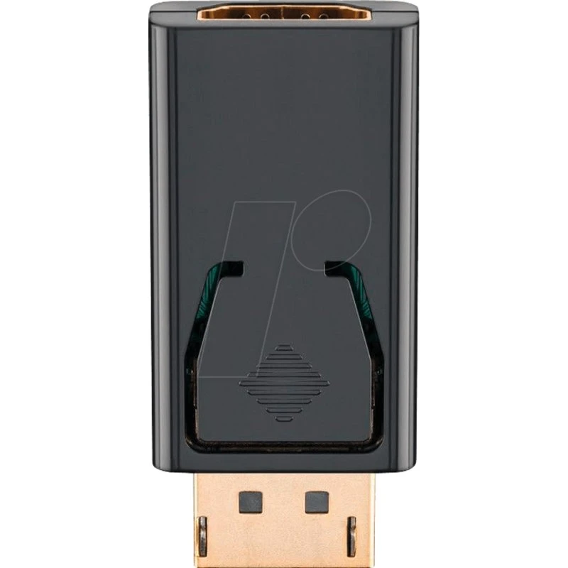 Goobay 51719 Adaptateur DisplayPort vers HDMI plaqué or