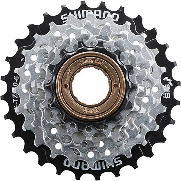 Shimano TZ510 Cassette 14-28T 7V Argent/Noir
