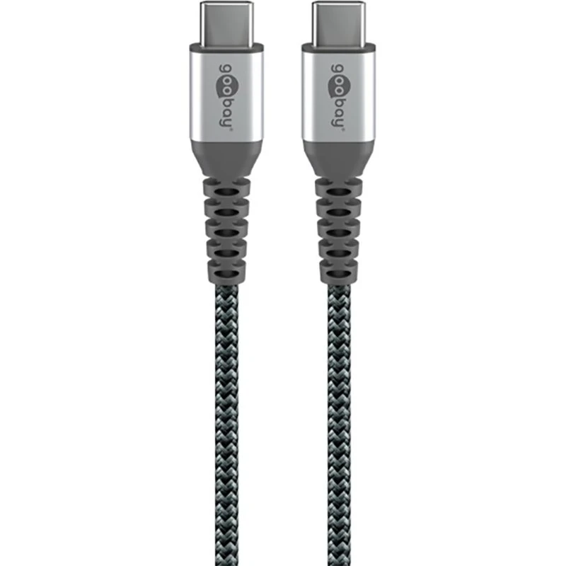 Goobay Câble SuperSoft Textile USB-C 2.0 1 m