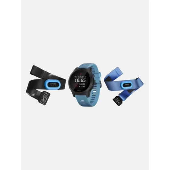 Garmin Forerunner 945 Noire avec Bracelet Bleu