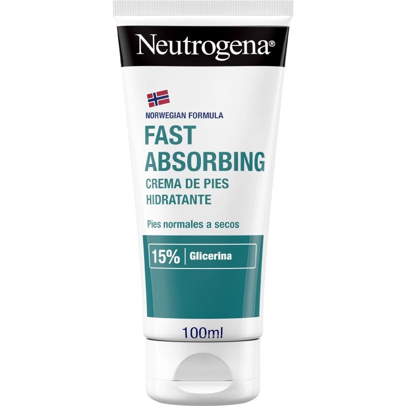 Neutrogena Crème Pieds Absorption Immédiate 2x100ml