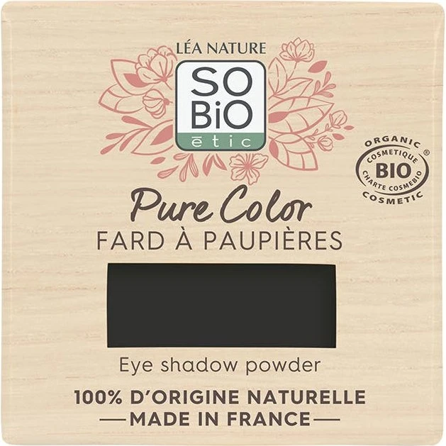 Léa Nature SO BIO étic Pure Color Fard à Paupières Bio 3 g - Noir Onyx