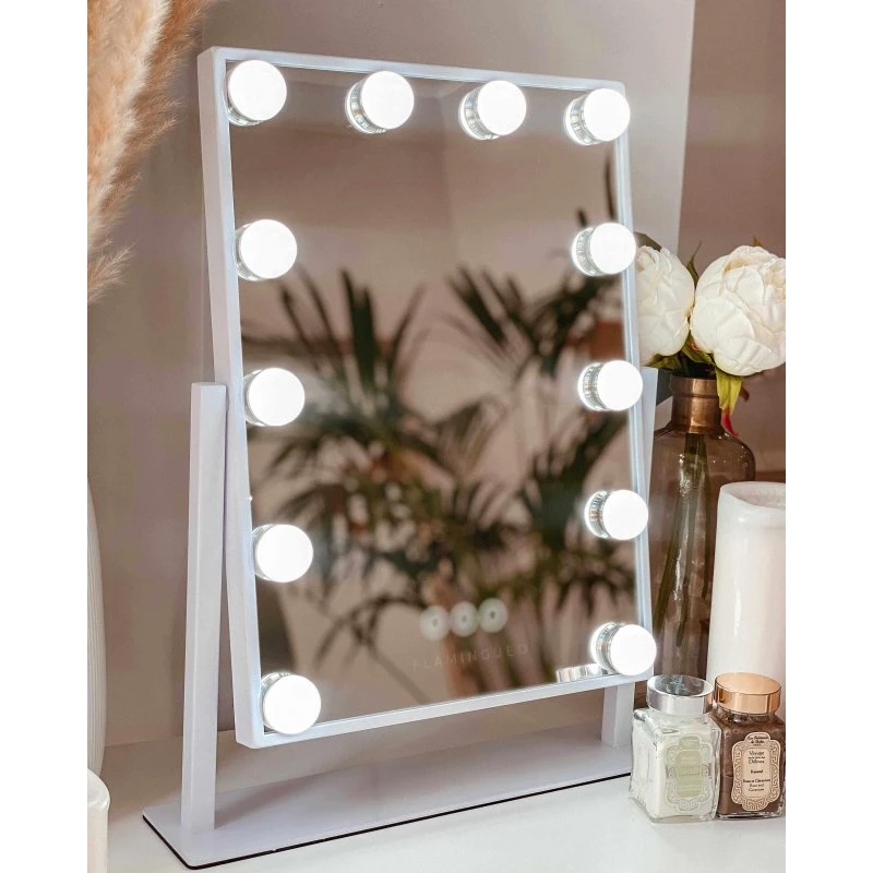 Flamingueo Miroir Lumineux LED Khloe 12 LED