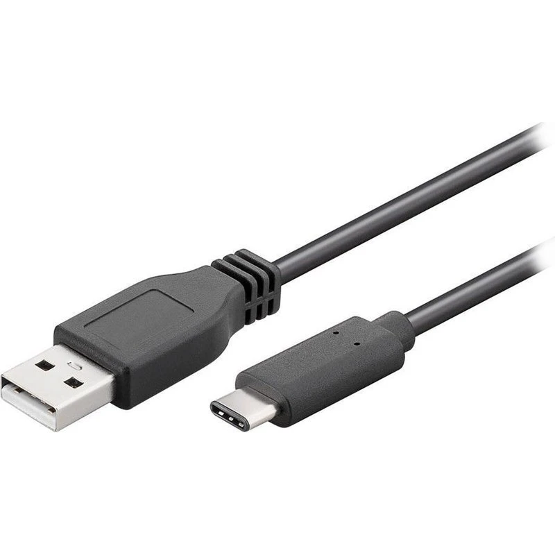 Goobay 55468 USB-C vers USB-A 1,8 m Noir