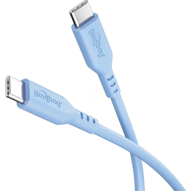 Brand Câble USB-C à USB-C 1,5 m Bleu