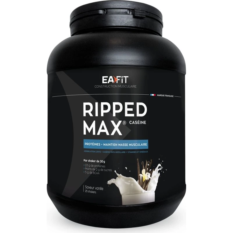 Eafit Ripped Max Caséine Vanille 750g